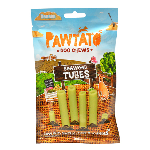 Benevo Pawtato Seaweed Tubes 90g