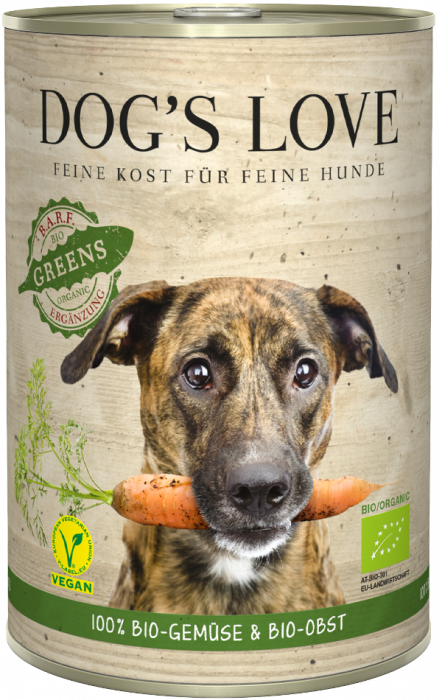 DOG'S LOVE Bio GREENS 400g