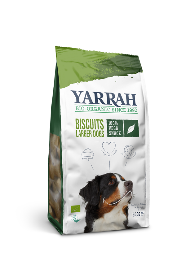 Yarrah Bio-Hundekekse Vega für größere Hunde 500 g