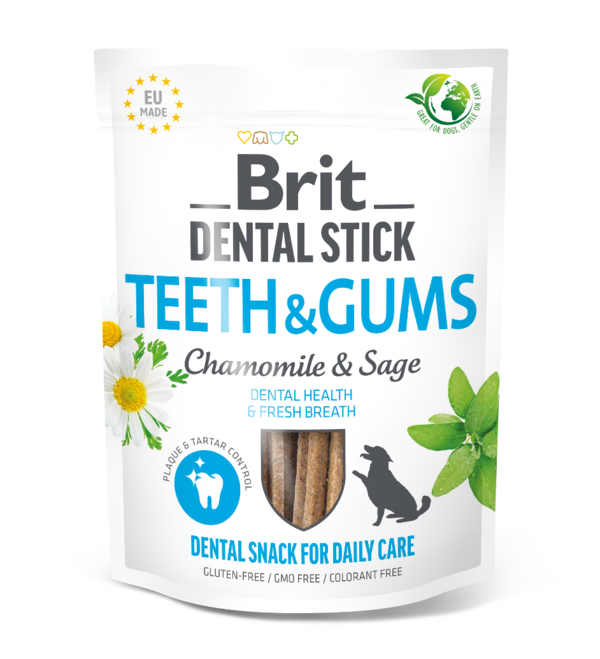 Brit Dental Stick - Teeth & Gums - with Chamomile & Sage 251g