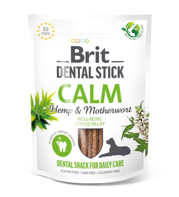 Brit Dental Stick - Calm - with Hemp & Motherwort 251g