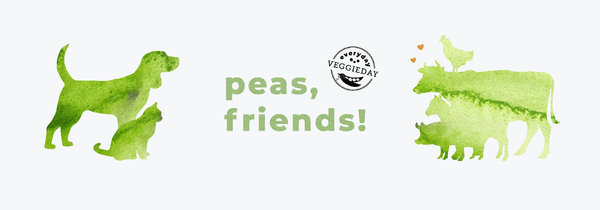 Veggieday peas, friends!